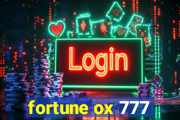 fortune ox 777